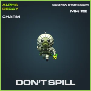 Don't Spill Charm in Warzone 2.0 and MW Alpha Decay Bundle