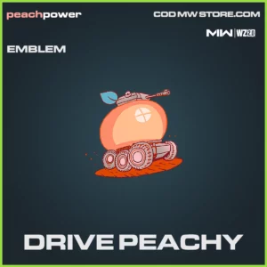 Drive Peachy emblem in Warzone 2.0 and MW2 peach power bundle