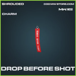 Drop Before Shot Charm in Warzone 2.0 and MW2 Shrouded Bundle