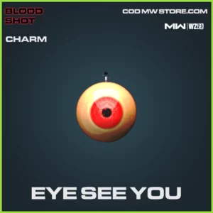 Eye See You charm in Warzone 2.0 and MW2 Blood Shot Bundle