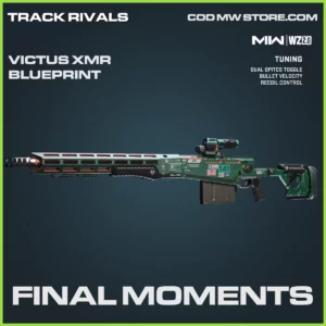 Final Moments Victus XMR blueprint skin in Warzone 2.0 and MW2 Track Rivals Bundle