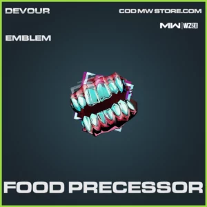 Food Precessor emblem in Warzone 2.0 and MW2 Devour Bundle