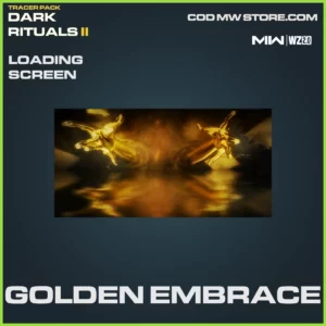 Golden Embrace Loading Screen in Warzone 2.0 and MW2 Tracer Pack Dark Rituals II