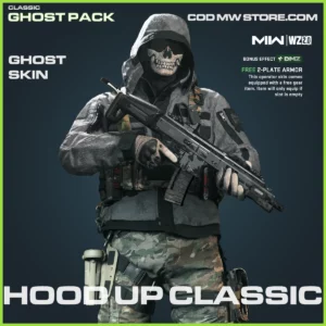 Hood Up Classic Ghost skin in Warzone 2.0 and MW2 Classic Ghost Pack Bundle