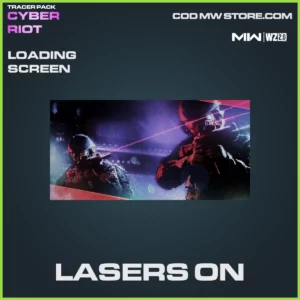 Lasers On Loading Screen in Warzone 2.0 and MW2 Tracer Pack Cyber Riot