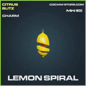 Lemon Spiral Charm in Warzone 2.0 and MW2 Citrus Blitz Bundle
