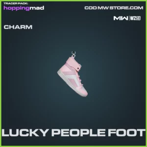 Lucky People Foot charm in Warzone 2.0 and MW2 tracer pack hopping mad bundle