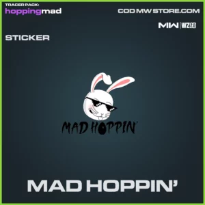 Mad Hoppin' Sticker in Warzone 2.0 and MW2 tracer pack hopping mad bundle