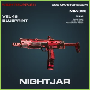 Night Jar Vel 46 blueprint skin in Warzone 2.0 and MW2 Nightrunner Bundle