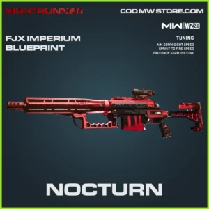 Nocturn FJX Imperium Blueprint Skin in Warzone 2.0 and MW2 Nightrunner Bundle