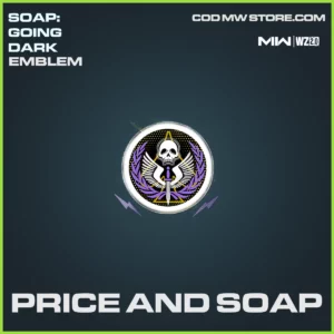 Price and Soap emblem in Warzone 2.0 and MW2 in Soap: Going Dark Bundle