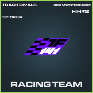 Racing Team sticker in Warzone 2.0 and MW2 Track Rivals Bundle