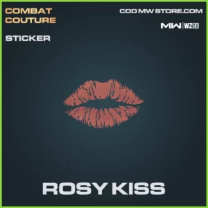 Rosy Kiss Sticker in Warzone 2.0 and MW2 Combat Couture Bundle
