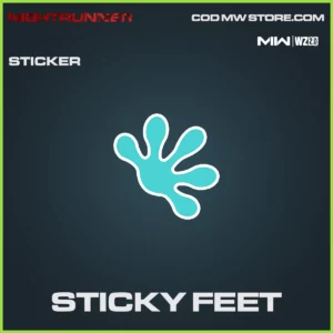 Sticky Feet Sticker in Warzone 2.0 and MW2 Nightrunner Bundle