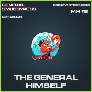 The General Himself Sticker in Warzone 2.0 and MW2 General Smuggypuss Bundle