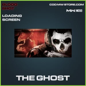 The Ghost Loading Screen in Warzone 2.0 and MW2 Blood Shot Bundle