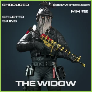 The Widow Stiletto Skin in Warzone 2.0 and MW2 Shrouded Bundle