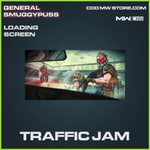 Traffic Jam Loading Screen in Warzone 2.0 and MW2 General Smuggypuss Bundle