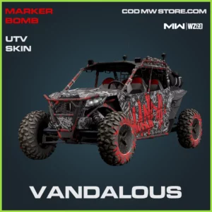 Vandalous UTV Skin in Warzone 2.0 and MW2 Marker Bomb Bundle