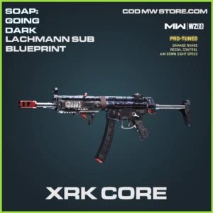 XRK Core Lachmann Sub blueprint skin in Warzone 2.0 and MW2 in Soap: Going Dark Bundle