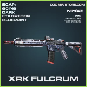 XRK Fulcrum FTAC Recon blueprint skin in Warzone 2.0 and MW2 in Soap: Going Dark Bundle