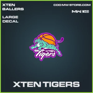 Xten Tigers Large Decal in Warzone 2.0 MW2 Xten Ballers Bundle
