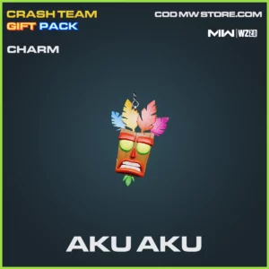Aku Aku Charm in Warzone 2.0 and MW2 Crash Team Gift Pack