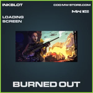 Burned Out loading screen in Warzone 2.0 and MW2 Inkblot Bundle