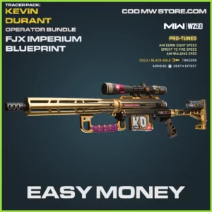 Easy Money FJX Imperium Blueprint SKin in Warzone 2.0 and MW2 Kevin Durant Operator Bundle