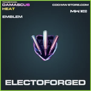 Electroforged Emblem in Warzone 2.0 and MW2 Damascus Heat Bundle