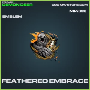 Feathered Embrace emblem in Warzone 2.0 and MW2 Pro Pack 4: Demon Deer