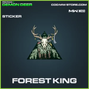 Forest King Sticker in Warzone 2.0 and MW2 Pro Pack 4: Demon Deer