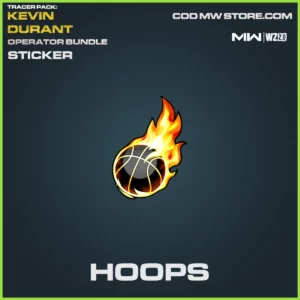 Hoops sticker in Warzone 2.0 and MW2 Kevin Durant Operator Bundle