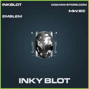 Inky Blot Emblem in Warzone 2.0 and MW2 Inkblot Bundle