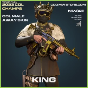King CDL Male Home Skin in Warzone 2.0 and MW2 Tracer Pack: 2023 CDL Champs Bundle