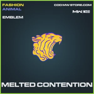 Melted Contention Emblem in Warzone 2.0 and MW2 Fashion Animal Bundle