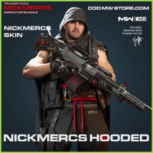 Nickmercs Hooded Skin in Warzone 2.0 and MW2 Nickmercs Bundle
