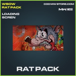 Rat Pack loading screen in Warzone 2.0 and MW2 WSOW Rat Pack Bundle