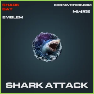 Shark Attack emblem in Warzone 2.0 and MW2 Shark Bay Bundle