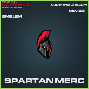 Spartan Merc emblem in Warzone 2.0 and MW2 Nickmercs Bundle