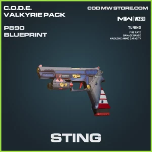 Sting P890 Blueprint Skin in Warzone 2.0 and MW2 C.O.D.E. Valkyrie Pack Bundle