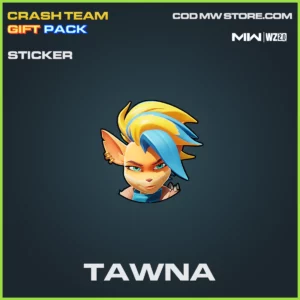 Tawna sticker in Warzone 2.0 and MW2 Crash Team Gift Pack