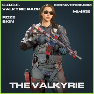 The Valkyrie Roze Skin in Warzone 2.0 and MW2 C.O.D.E. Valkyrie Pack Bundle