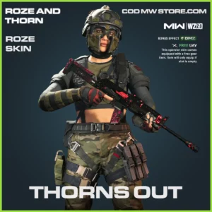 Thorns Out Roze skin in Warzone 2.0 and MW2 Roze in Thorn Bundle