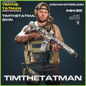 TimTheTatman Skin in Warzone 2.0 and MW2 TimTheTatman Bundle