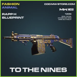 To The Nines Rapp H Blueprint SKin in Warzone 2.0 and MW2 Fashion Animal Bundle