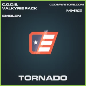 Tornado Emblem in Warzone 2.0 and MW2 C.O.D.E. Valkyrie Pack Bundle