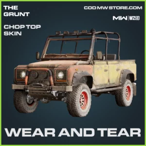 Wear and Tear Chop Top Skin in Warzone 2.0 and MW2 The Grunt Bundle