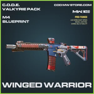 Winged Warrior M4 Blueprint Skin in Warzone 2.0 and MW2 C.O.D.E. Valkyrie Pack Bundle