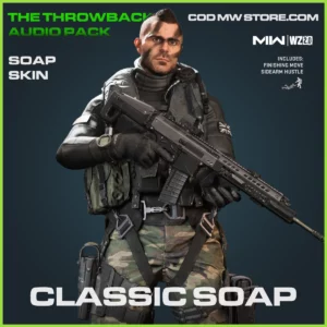 Classic Soap Soap in Warzone 2.0 and MW2 The Throwback Audio Pack Bundle